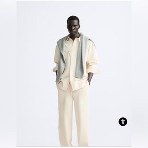 Zara Cotton Pants- NWT